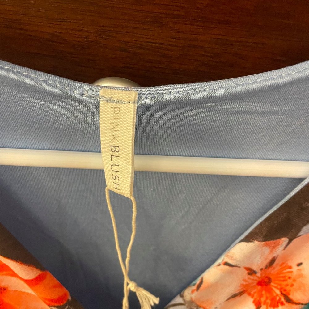 Pinkblush Short Sleeve Maxi Dress